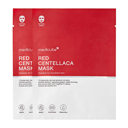 Red Centellaca Mask